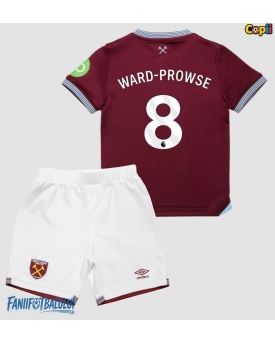 West Ham United James Ward-Prowse #8 Echipament de Fotbal Replică 2025-26 Copii Acasa (+ Șorturi)